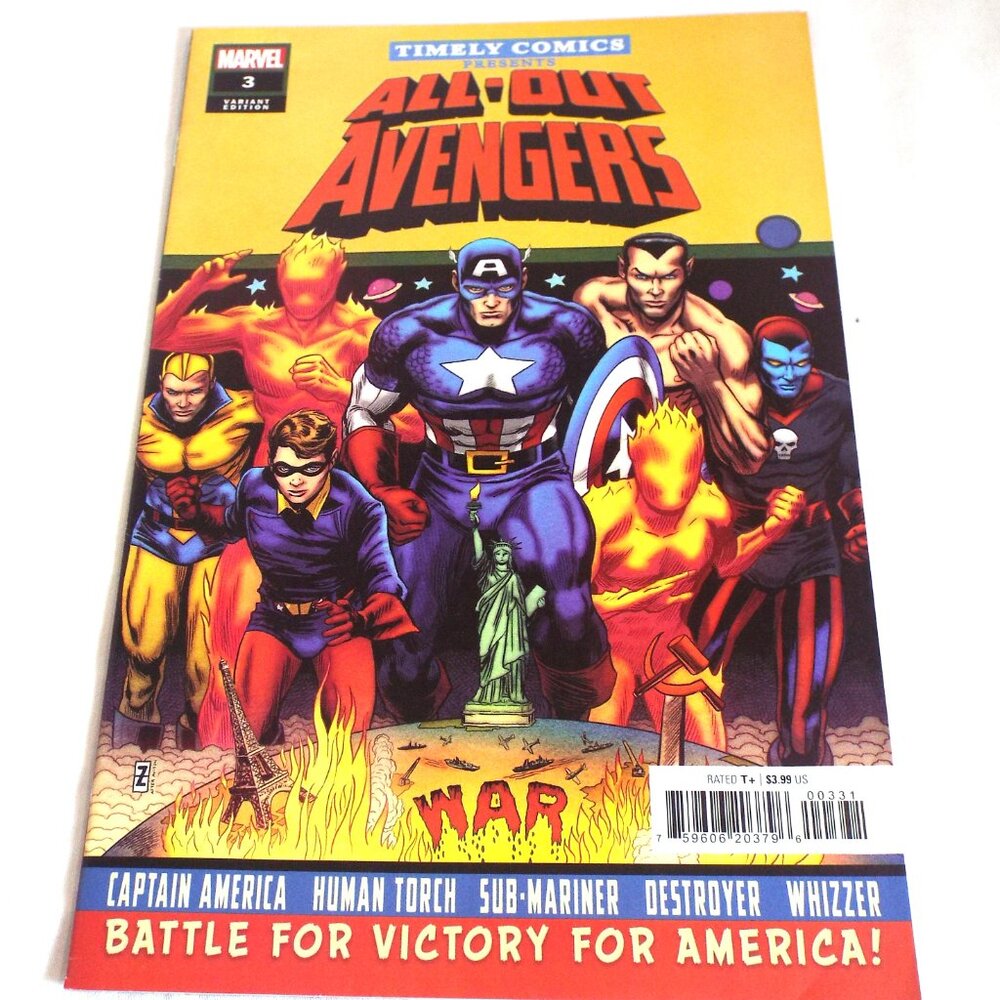 All-Out Avengers #3 Zircher Cover (2023) NM3B149 NEAR MINT NM